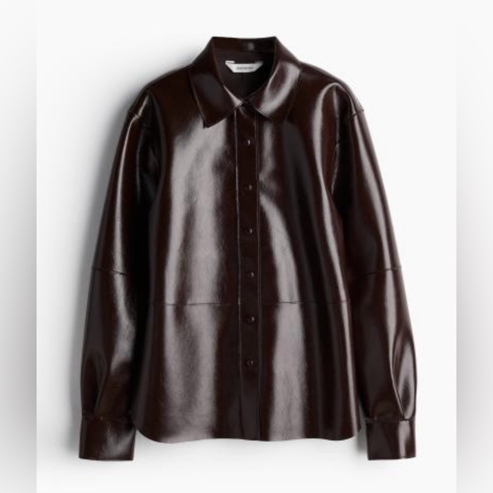 H&M Coated Shirt.